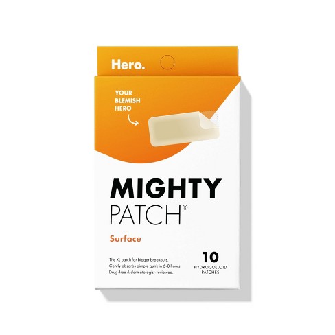 Hero Cosmetics Mighty Surface Patches 10ct : Bath & Beauty fast delivery by  App or Online