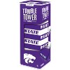 MasterPieces Real Wood Block Tumble Towers - NCAA Kansas State Wildcats - 2 of 4