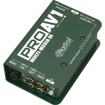 Radial Engineering ProAV1 Single-Channel Direct Box : Target