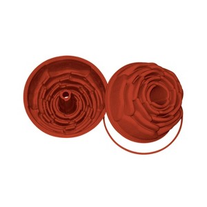 Silikomart Silicone Mold Rose 76 Oz, 8.66" Dia x 3.94" High - 1 of 2