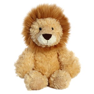 Aurora Medium Lion Tubbie Wubbies Snuggly Stuffed Animal Brown 12" - 1 of 4