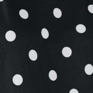 black white dot
