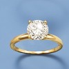 Ross-Simons 2.00 Carat CZ Solitaire Ring in 14kt Yellow Gold - 4 of 4