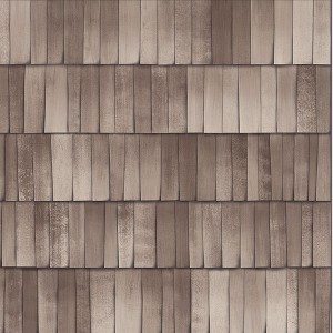 Hygge Natural Brown Wood Brick Paste the Wall Wallpaper - 1 of 4