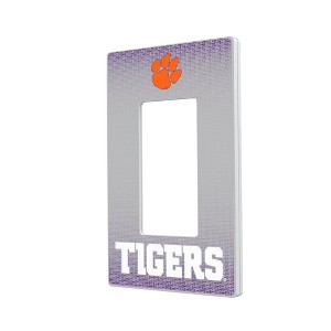 NCAA ACC Universities Linen Hidden-Screw Light Switch Plate for Single Rocker - 1 of 4