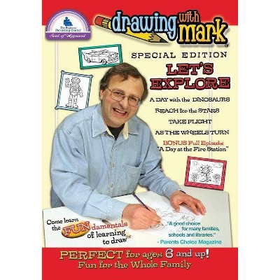 Special Edition Drawing with Mark: Let's Explore with Special Bonus Episode (DVD)(2019)