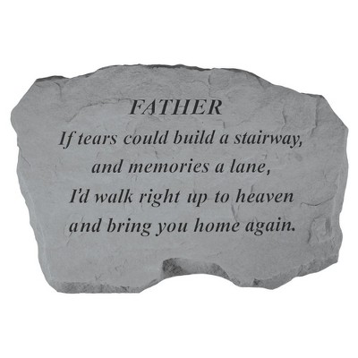 Kay Berry - Inc. 97020 Mother-If Tears Could Build A Stairway - Memorial - 16 Inches x 10.5 Inches x 1.5 Inches