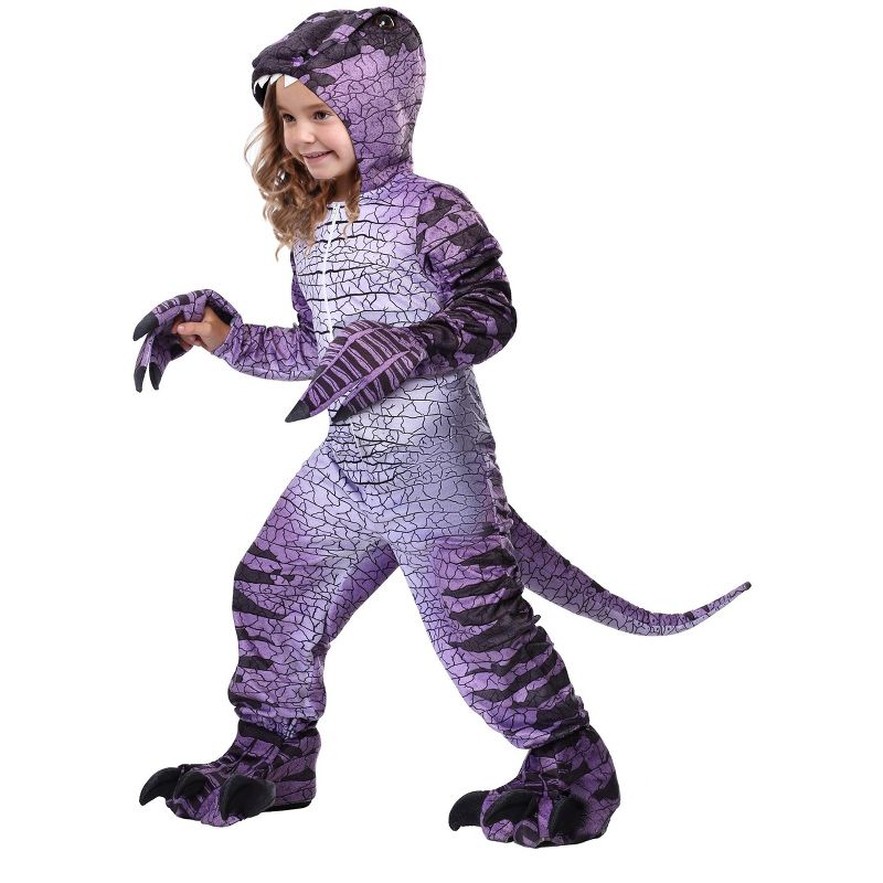 HalloweenCostumes.com Ravenous Raptor Dinosaur Costume for Kids, 1 of 11