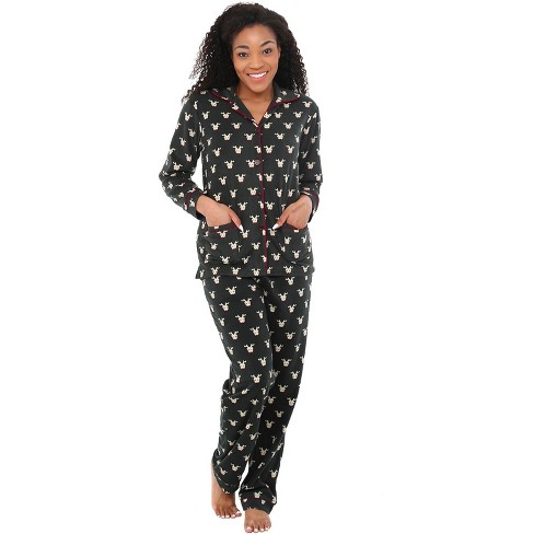 Warm Pajamas Fleece Top Trousers Soft Pajama Set