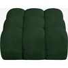 Meridian Furniture,Ames Boucle Fabric Ottoman - 3 of 4