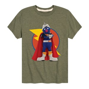 Boys' - Sesame Street - Super Grover Short Sleeve Graphic T-Shirt - 1 of 4