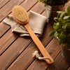 Evideco French Home Goods Natural Wood Bath Brush Collection: Deep Cleansing and Relaxing - 3 of 4