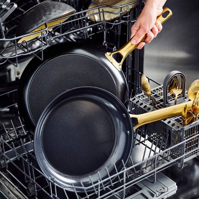 Black and Gold 10-Piece Nonstick Aluminum Cookware Set
