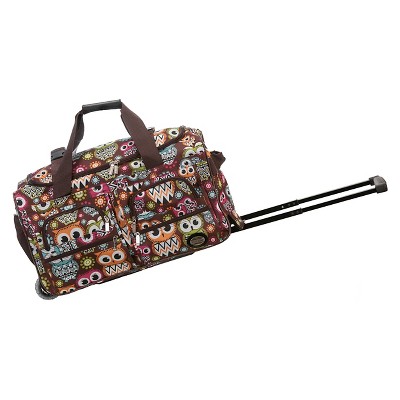 Rockland 16l Rolling Duffel Bag Owl Target