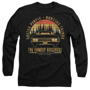 Men’s Supernatural  Supernatural Driving Sunset Long Sleeve T-Shirt - 1 of 4
