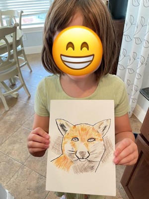 Animal Level 1: Fox Drawing Art Set - Prismacolor Technique™