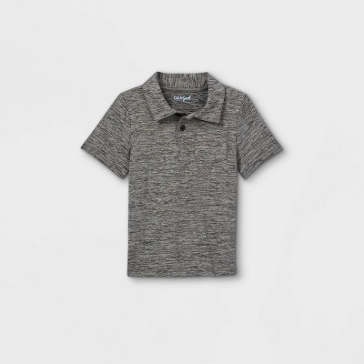black polo shirt toddler boy