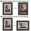 Americanflat Wide Molding Picture Frame with Mat - 4 of 4