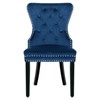 WestinTrends  Velvet Upholstered Tufted Dining Chairs (Set of 4) - 3 of 4