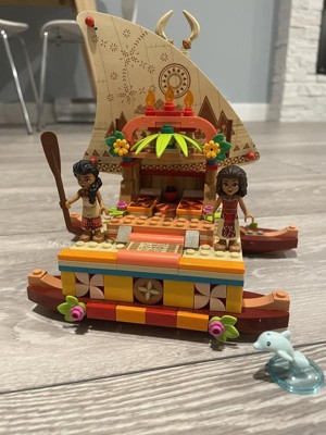 LEGO 43210 Disney Princess La Barca A Vela Di Vaiana Con Mini Bambolina Di  Sina E Delfino, Giocattolo Creativo Per Bambine E Bambini Dai 6 Anni In Su  : .it: Giochi e giocattoli