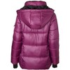 Sportoli Womens Winter Coat Hooded Plush Lined Quilted Warm Zip Up Puffer Jacket - 2 of 4