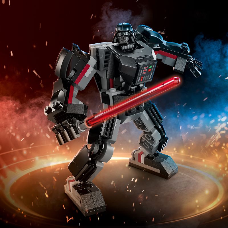 LEGO Star Wars Darth Vader Mech Action Figure 75368, 6 of 8