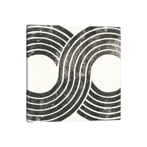 Over The Rainbow BW II by Moira Hershey Unframed Wall Canvas - iCanvas - 1 of 4