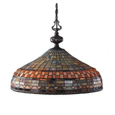 Elk Home Dan-Y-Bryn 3 - Light Chandelier in  Classic Bronze