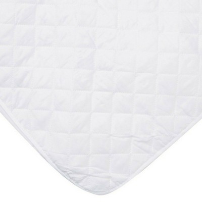 White Queen Down Alternative Quilted Mattress Pad