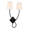 Savoy House Barclay 2 - Light Wall Light in  Matte Black - 2 of 3