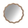 Dolonm Wall Mirror - Wood Framed Abstract Mirror for Living Room, Bathroom, Bedroom Decor - 2 of 4
