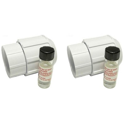 2) Pentair R191296 Rainbow Telepole 806 EZ Lock Replacement Cams Aluminum Pole