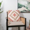 Sol Living Cotton Macrame Decorative Throw Pillows - 2 of 4
