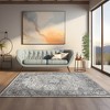 LIVN CO. Traditional Medallion Woven Medium Soft Pile Area Rug - 2 of 4