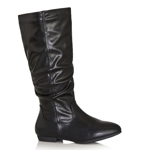 Cloudwalkers | Women's Wide Fit Everly Tall Boot - Black , 7.5w : Target