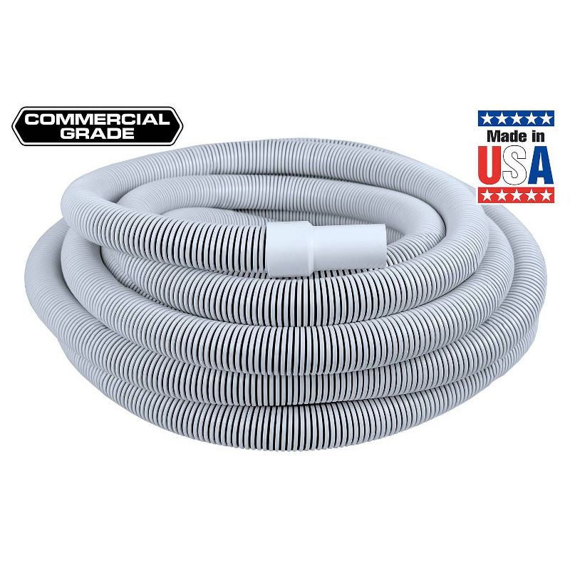 Poolmaster Commercial In Ground 1.5&#39;&#39; x 45&#39; Swimming Pool Vacuum Hose with Swivel Cuff, 3 of 7