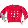 The Juniper Shop Christmas Spirits Green Words Youth Ultra-Soft Graphic Sweatshirt - 2 of 3