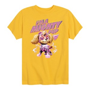 Boys' - Paw Patrol - I'm A Mighty Pup Short Sleeve Graphic T-Shirt - 1 of 4