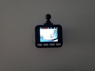 Scosche DDVR2XFHD-SP1 HD DVR Front & Rear Facing Lens Suction Cup Dash Camera