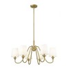 Z-Lite Gianna 6 - Light Chandelier in  Modern Gold - image 4 of 4