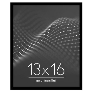 Americanflat Poster Frame - Perfect for Photos and Artwork - Black - 1 of 4
