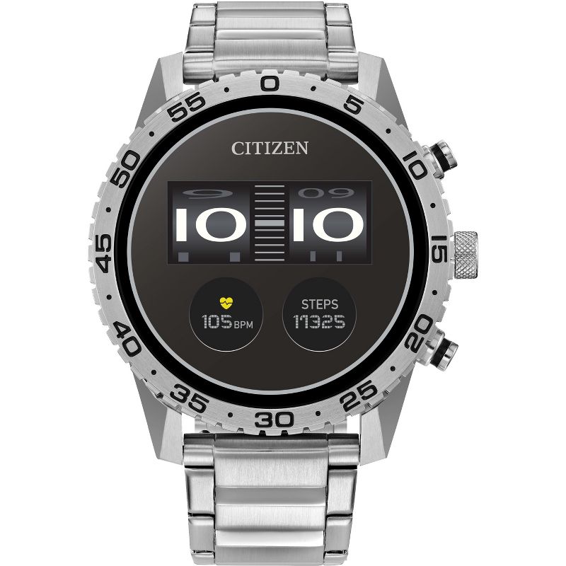 Citizen CZ Smart PQ2 Sport 44MM Touchscreen Smartwatch, 1 of 8