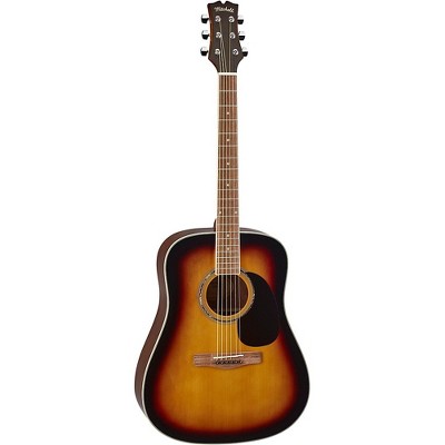 Sunburst Mahogany and Spruce 6-String Dreadnought Acoustic Guitar