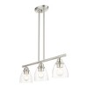 Livex Lighting Montgomery 3 - Light Chandelier in  Brushed Nickel - 2 of 4