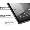 Americanflat 24x36 Poster Frame with Polished Plexiglass - Streamline Collection - Thin Border Picture Frame for Wall Display - Black - 3 of 4