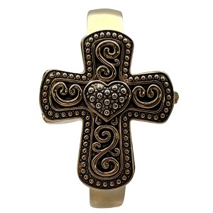 Olivia Pratt Cross Shape Bangle Women Watch - 1 of 1