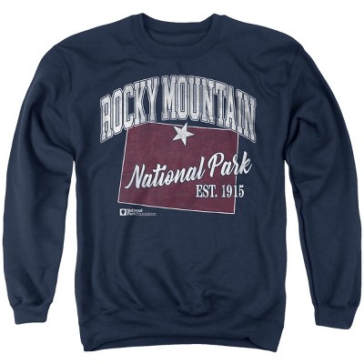 Men's Rocky Mountain National Park State Line Crewneck Sweatshirt