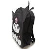 Sanrio Kuromy 3D 16" Canvas School Backpack for Girls, Black - 2 of 2