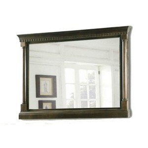 Legion Furniture 48 Inches Mirror With Antique Coffee Finish - 1 of 2