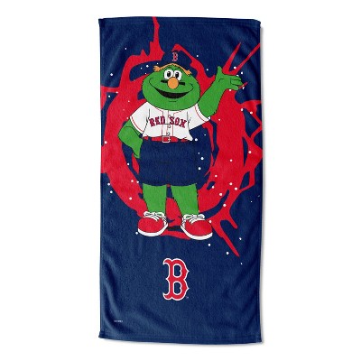 30x60 MLB Boston Red Sox Mascot Printed Beach Towel